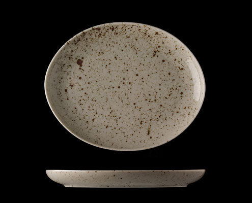 Lifestyle Natural porcelán ovális tányér 20 cm Fő kép