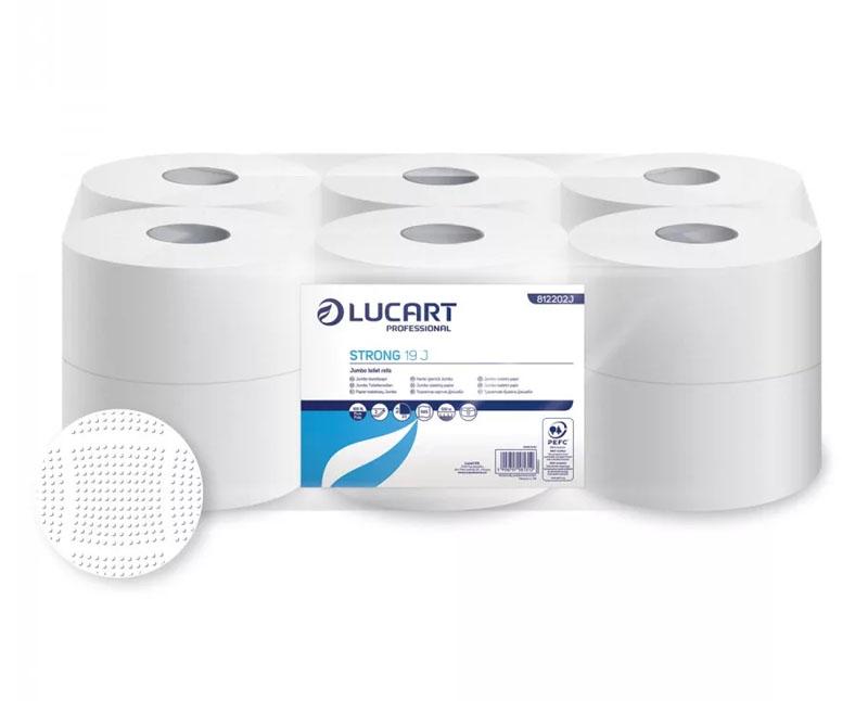 Lucart Strong 19J toalettpapír 2 rétegű - cellulóz - 130 m  fehér Fő kép