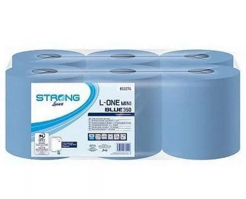 LUCART STRONG L-ONE Mini tekercses kéztörlő, kék, 2 rétegű Fő kép