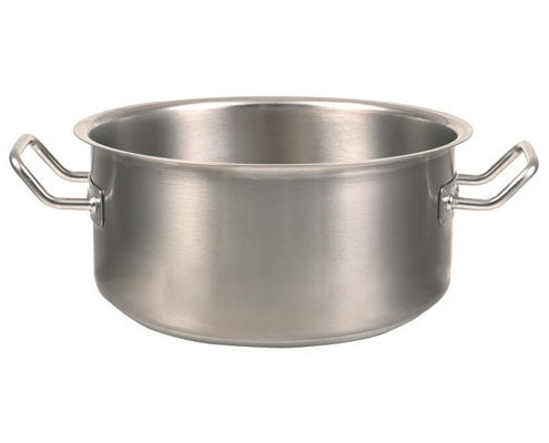 Magas lábas átm. 40 cm, mag. 25 cm, űrt. 32 l, rozsdamentes acél, tripla alj, matt Fő kép