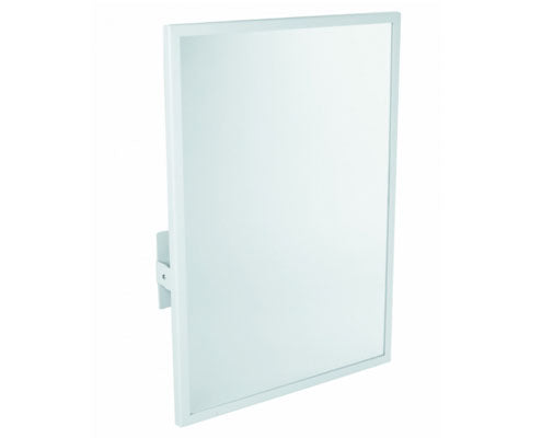 Mediclinics dönthető tükör acél kerettel 700 x 500 mm fehér Fő kép