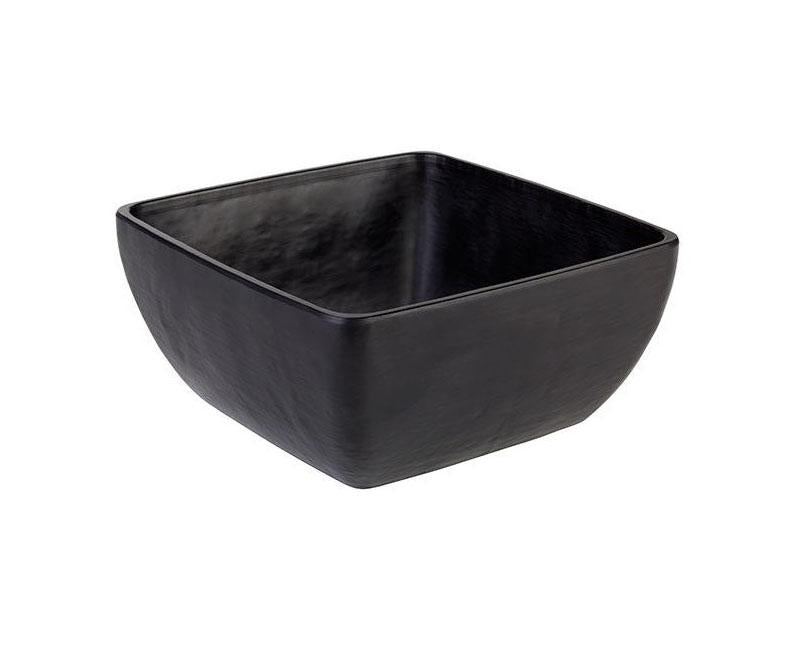 Melamin fekete tál "SLATE" 19 x 19 x 9 cm 1,5 l Fő kép