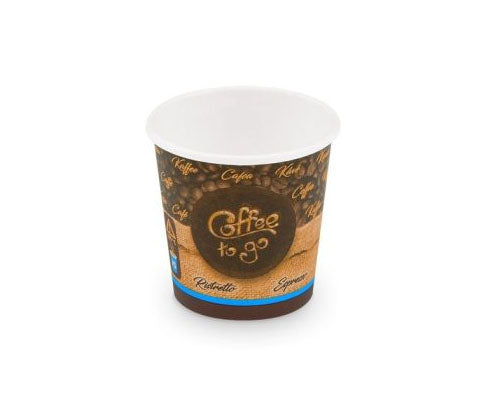 Mintás papírpohár 100 ml Coffee To Go 63 mm Fő kép