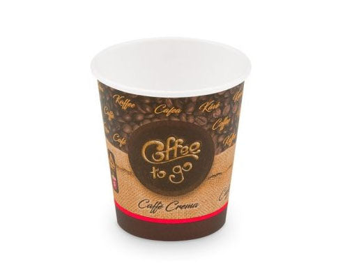 Mintás papírpohár 180 ml Coffee To Go 73 mm Fő kép