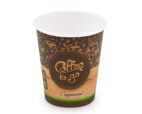 Mintás papírpohár 200 ml Coffee To Go 80 mm Fő kép