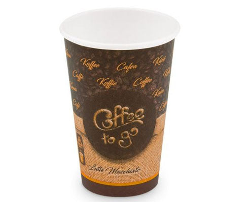 Mintás papírpohár 300 ml Coffee To Go 80 mm Fő kép