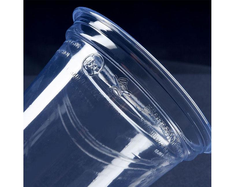Műanyag 300 ml-es víztiszta shaker pohár 78 mm Másodlagos kép