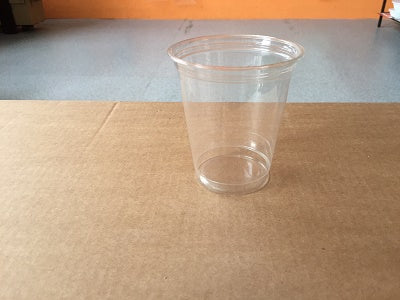 Műanyag desszertes átlátszó kehely, shake pohár 300 ml Fő kép