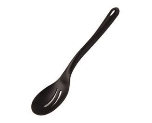 Műanyag poliamid perforált fekete spicckanál 35 cm Fő kép