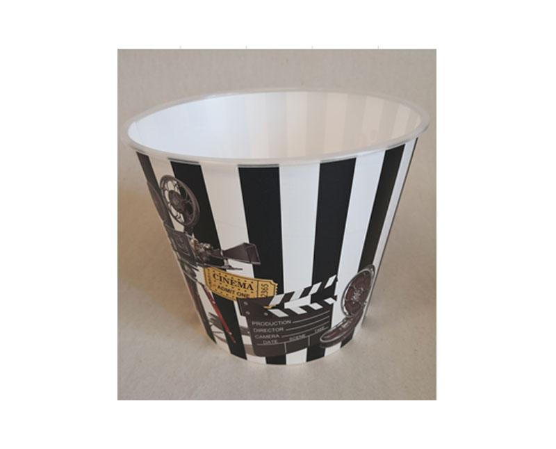 Titiz műanyag popcornos vödör 2300 ml