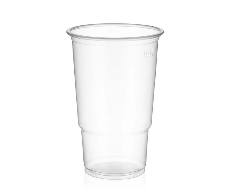 Műanyag REPLAST sörös pohár 500 ml, víztiszta, PP, újrahasználható