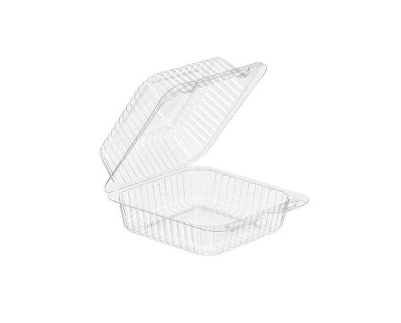 Műanyag süteményes doboz  - ALI25C - 164 x 148 x 82 mm rPET (GuillinPL) Fő kép