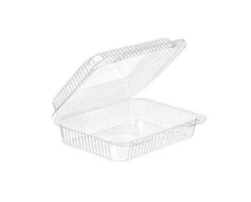 Műanyag süteményes doboz 2037PETc 216 x 176 x 72 mm rPET Fő kép