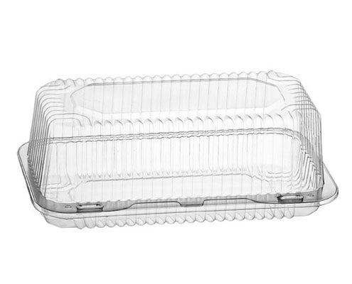 Műanyag süteményes doboz 2038PETC 220 x 114 x 69 mm rPET Fő kép