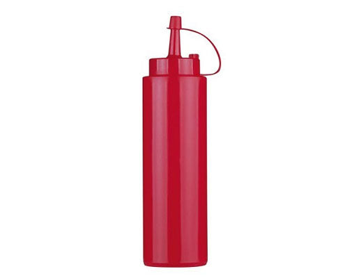 Műanyag szósznyomó/szószadagoló palack piros 720 ml Fő kép