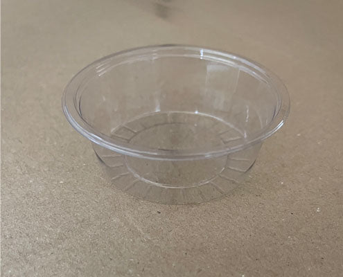 Műanyag szószos, öntetes tálka 50 ml 75 mm PET Fő kép