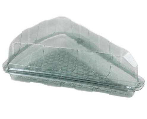 Műanyag tortaszelet doboz - sütis doboz 155x129x52 mm Fő kép