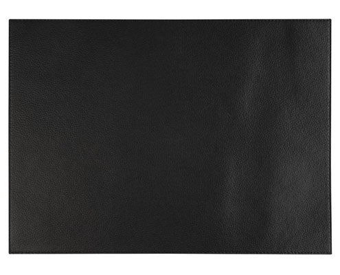 Műbőr fekete tányéralátét 45 x 32,5 cm Fő kép