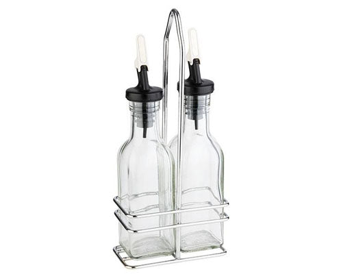 Olaj-ecet tartó,13 x 7 cm, mag. 34 cm, űrt: 0,5 l Fő kép