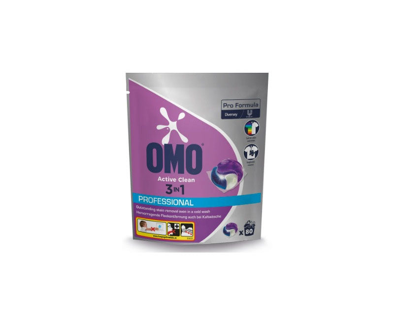 Omo Prof. Active Clean Caps 3in1 mosókapszula