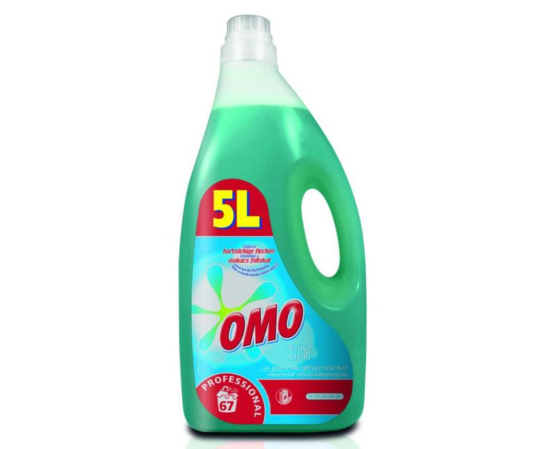 OMO Professional Active Clean folyékony mosószer 5 l Fő kép