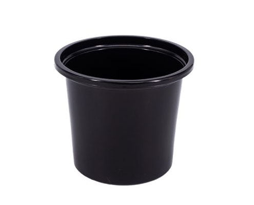 Öntetes tálka 100 ml fekete