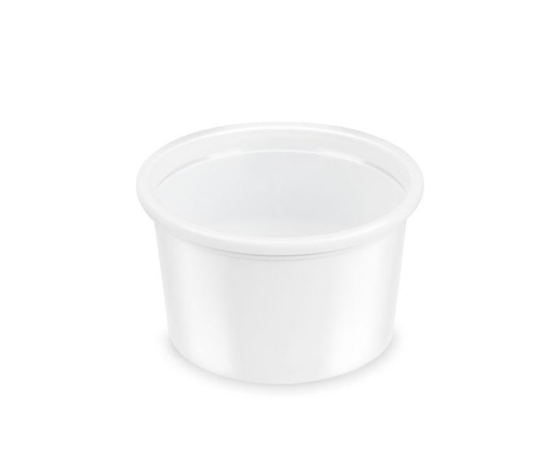 Öntetes tálka 30 ml fehér