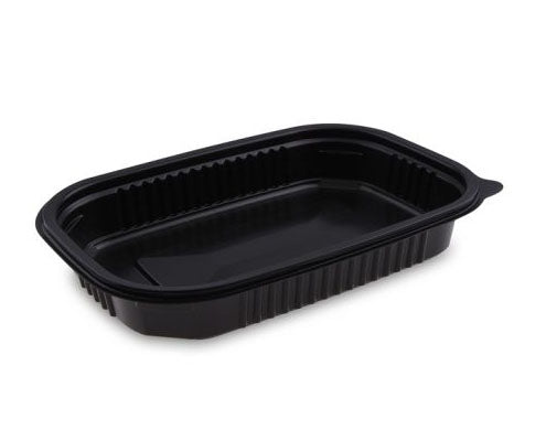 Ovál elviteles PP doboz 750 ml fekete Fő kép