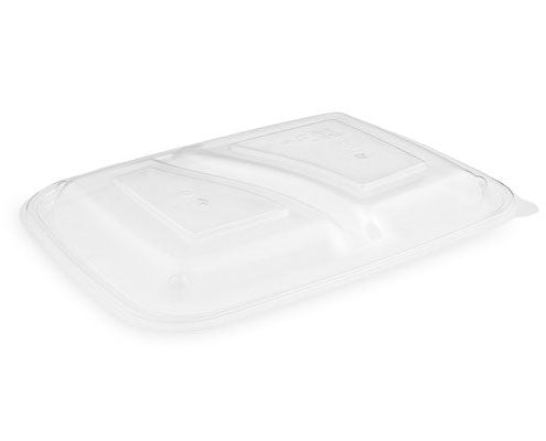 Ovál elviteles PP doboz osztott tető 1200 ml-hez Fő kép