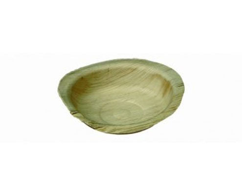 Pálmalevél kerek szószos tányér 12 cm
