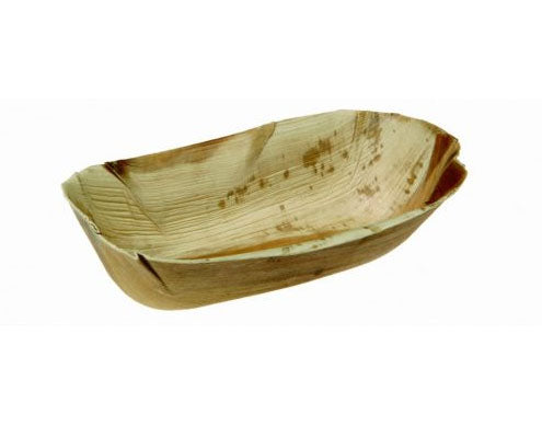 Pálmalevél ovális tál 22 x 12,5 x 6 cm Fő kép