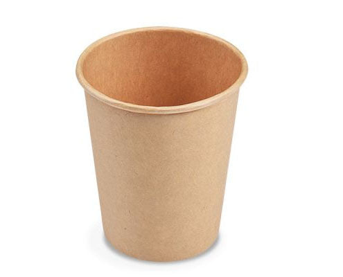 Barna papír pohár 280 ml kraft 80 mm Fő kép