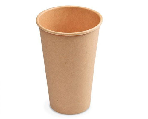 Barna papír pohár 510 ml kraft 90 mm Fő kép