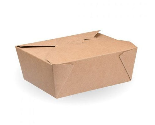 Papírdoboz elviteles barna Deli 1400 ml  kraft Fő kép