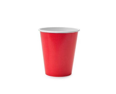 Piros papírpohár 100 ml  63 mm Fő kép