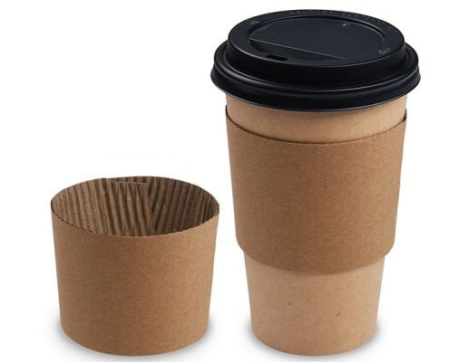 Papírpohár gyűrű 200-300 ml-ig 80 mm barna Fő kép