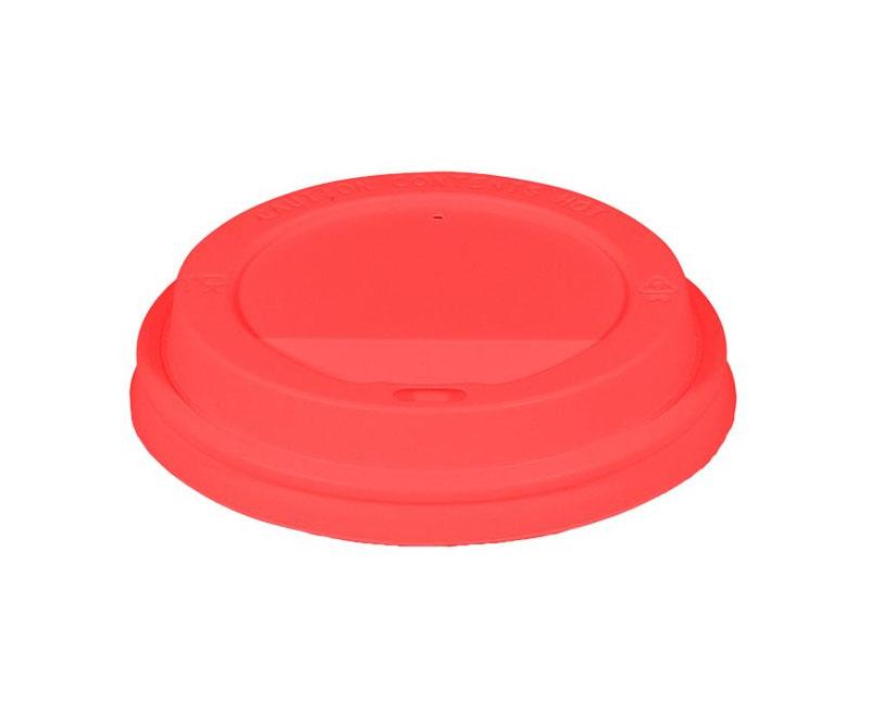 Papírpohár tető piros 80 mm Fő kép