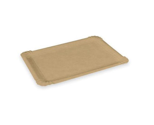 Papírtálca kicsi barna 100 x 160 mm