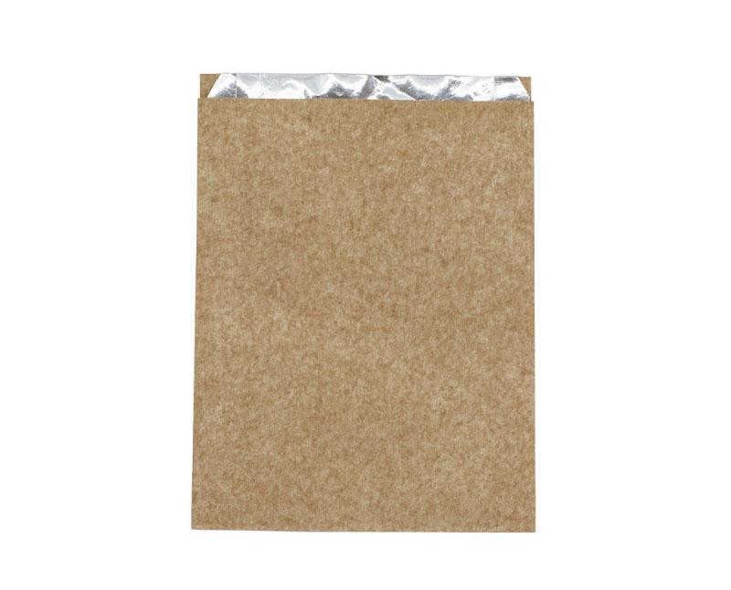 Papírtasak THERMO DÖNER, alufóliával bélelt, kraft  27 x 20 x 4,5 cm Fő kép