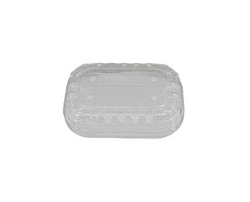 PET műanyag tető gyümölcskosárhoz 15 mm magas 125 ml-hez Fő kép
