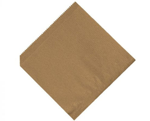 Pita-hamburger papír tasak barna 16 x 16 cm