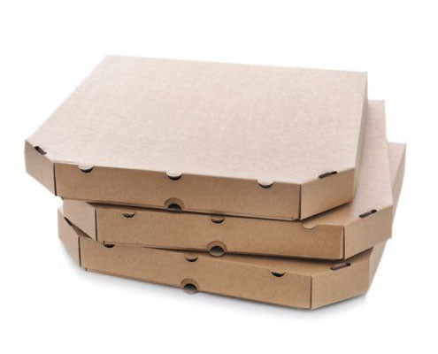 Pizzadoboz barna 28 x 28 x 3 cm Fő kép