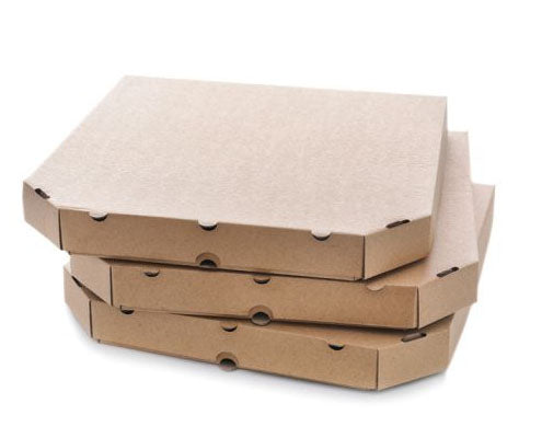 Pizzadoboz barna 32 x 32 x 3 cm