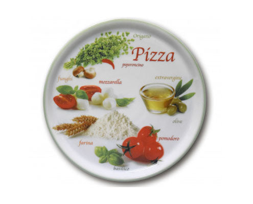 Pizzatányér mintás 33 cm-es Fő kép