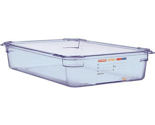 Polikarbonát átlátszó GN 1/4 edény 100 mm 2,8 l Fő kép