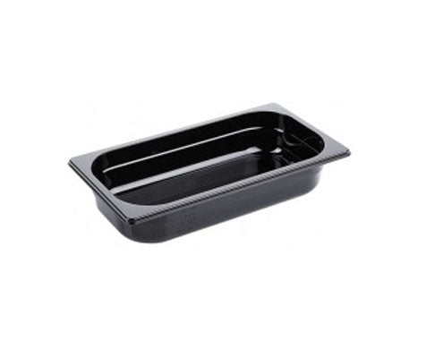Polikarbonát fekete GN 2/4 edény 65 mm Fő kép