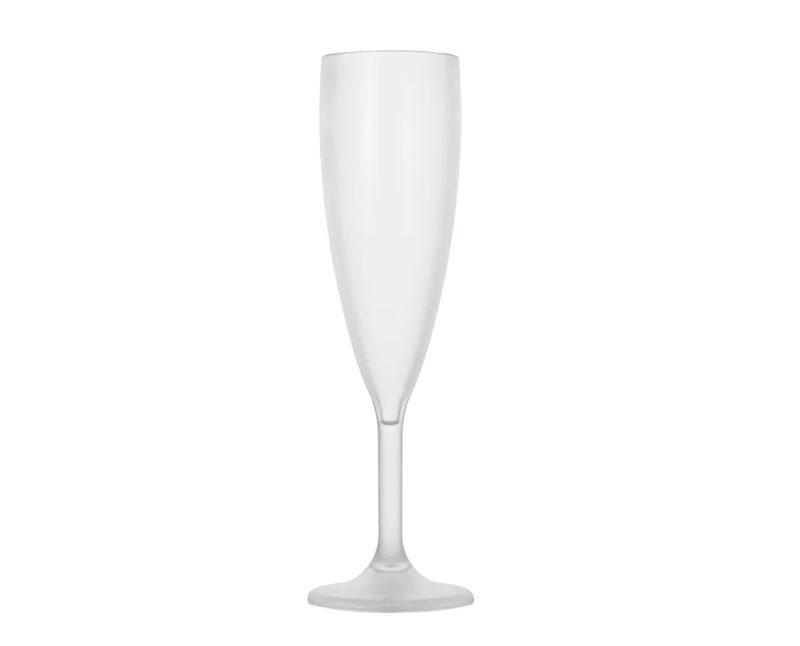 Polikarbonát törhetetlen pezsgős pohár, érdes felületű, 180 ml Fő kép