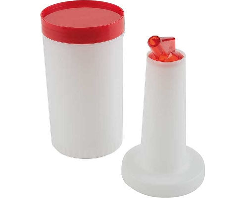 Polipropilén italkiöntő 9 x 33 cm, 1 l-es, 4 részes Fő kép