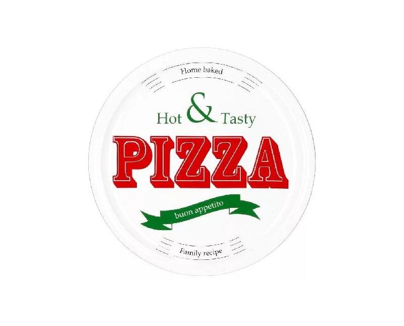 Porcelán mintás pizzatányér 31 cm Fő kép
