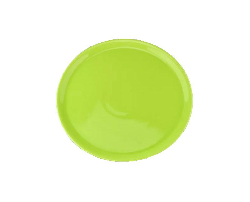 Porcelán pizzatányér 31 cm zöld Fő kép